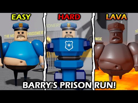BARRY'S PRISON RUN! [All Modes] - (Full Walkthrough) - Roblox - YouTube