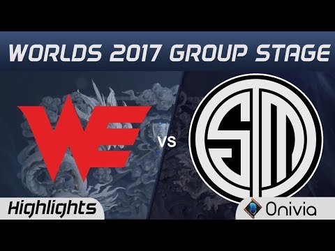 WE vs TSM Highlights World Championship 2017 Group Stage Team WE vs Team Solo Mid by Onivia