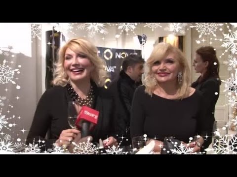 Novogodišnja čestitka Suzane Mančić i Biljane Ristić