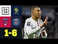 Neymar Und Mbappe In Torlaune PSG überrollt Clermont Clermont PSG 1 6 Ligue 1 DAZN