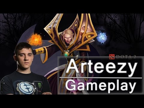 EG.Arteezy Invoker Gameplay - Evil Geniuses