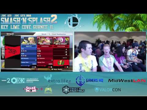 Smash'N'Splash 2 Doubles  WAVE 2 LOSERS - PowPow + EcneBanjo vs GGA.JJ + Demi