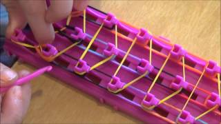 How to make a crazy loom bracelet waterfall