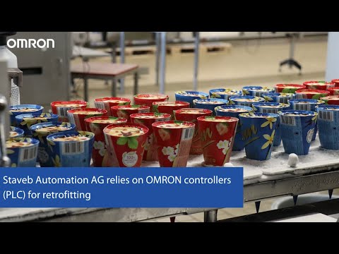 Staveb Automation AG relies on OMRON controllers (PLC) for retrofitting