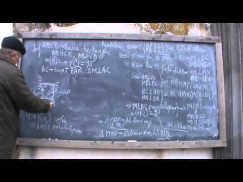 1. Bazele Matematicii: Lectia 80 - Probleme de geometrie si notiuni de logica matematica 1/3