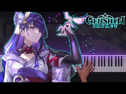 [REMASTER] Raiden Shogun: Judgment of Euthymia - Character Demo PV | [Piano Cover] 【Genshin Impact】
