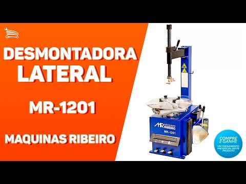 Desmontadora Lateral  Monofásica Azul - Video