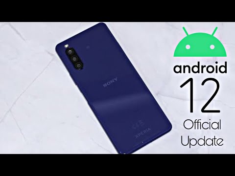 Sony Xperia 10 II Android 12 Update