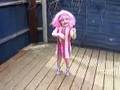 Amy Dancing To Lazytown Bing Bang in Stephanie ...