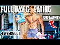 FULL DAY OF EATING AT 4 WEEKS OUT!! 3000 CALORIES PER DAY??
