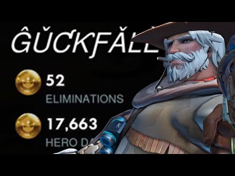 POTG! 52 ELIMS! GALE INSANE MCCREE GAMEPLAY OVERWATCH SEASON 28 TOP 500