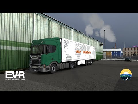 ETS 2 | Scania R450 | Promods 2.43 | EVR Sound mod |Bez gadania :)