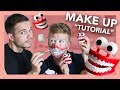 DIY EPIC Teeth Chattering Make Up Tutorial (ft. Korey Kuhl)