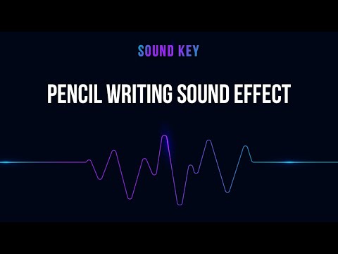 Pencil Sound Effect | Pencil Writing