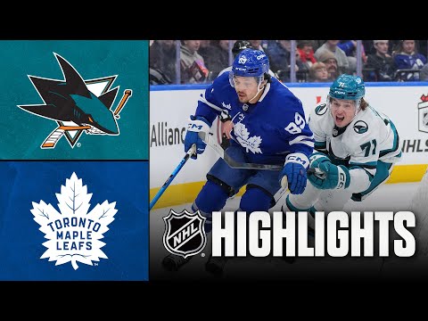 Sharks vs. Maple Leafs | NHL Highlights | December 11, 2025