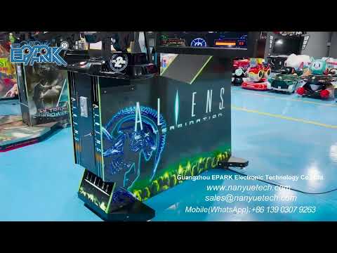 EPARK 42" Aliens Extermination Wooden Cabinet Shooting Game Machine Arcade Game
