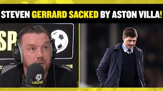 STEVEN GERRARD SACKED BY ASTON VILLA 🔥😱 Jamie O'Hara and Darren Ambrose take reaction from fans!
