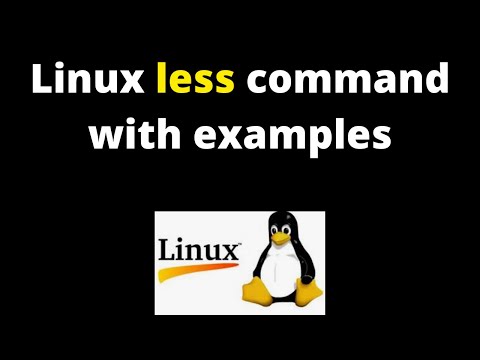 10 Linux Tutorials Linux Less Command With Examples