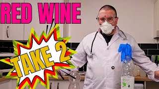 Attempting a red wine at home. Is it drinkable?