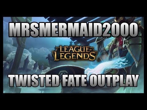 League of Legends - (Miscellaneous) - Twisted Fate vs LeBlanc Outplay