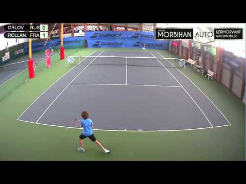 ORLOV (RUS) vs ROLLAND DE RAVEL (FRA) - Open Super 12 Auray Tennis