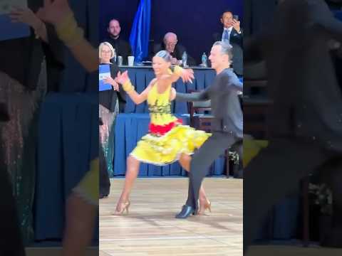 Alexander Chernositov &Arina Grishanina @Nationals | Samba #dancerlife #ballroomdance #dance #champs