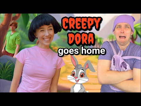 Creepy Dora Goes Home
