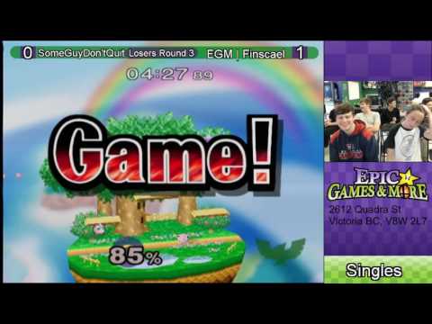 EGM JULY SSBM   SOMEGUYDONTQUIT vs EGM | Finscael