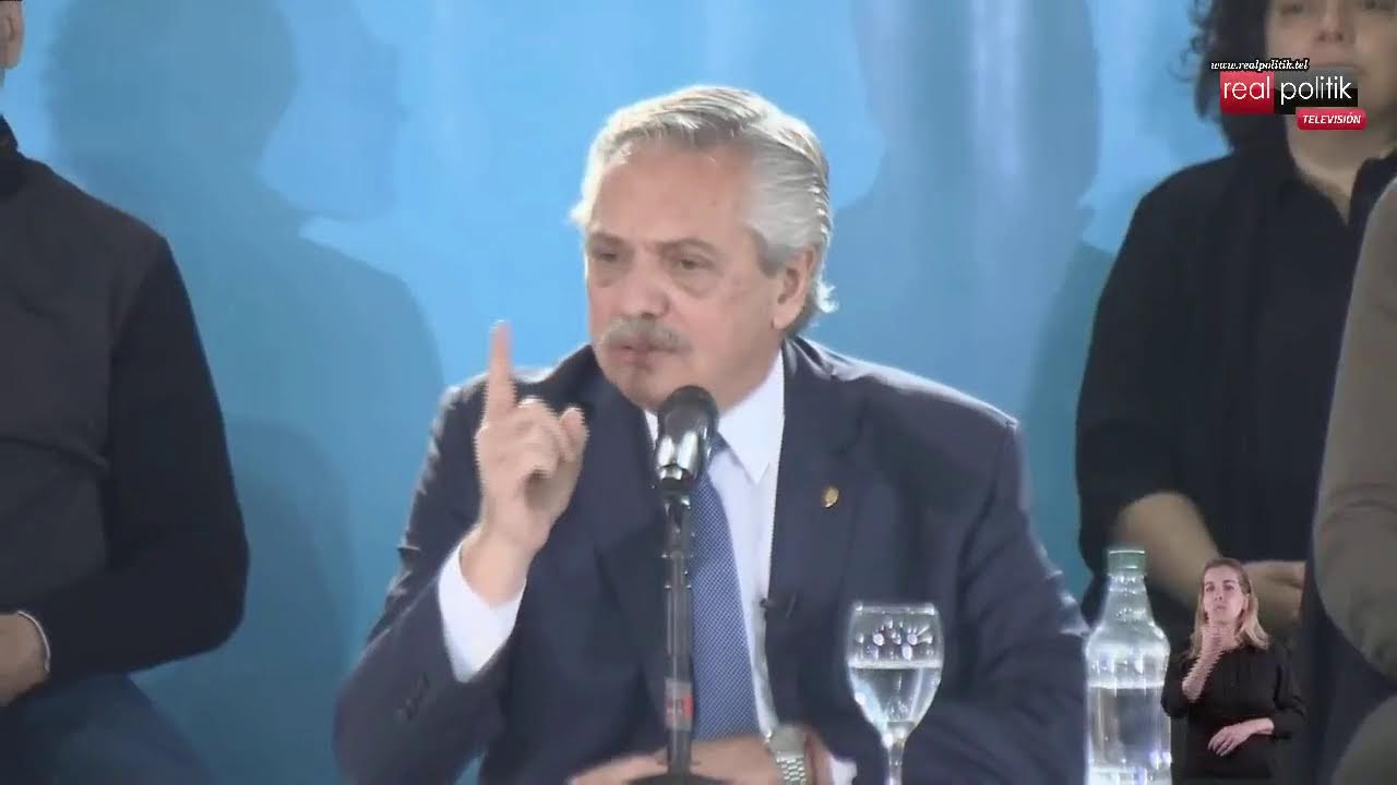 Alberto Fernández: "Estamos creciendo y algunos siguen especulando con una devaluación"
