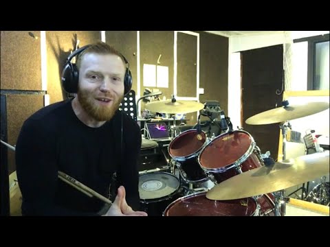One Minute Drum Lesson - The Triplet Feel (12/8 Feel)