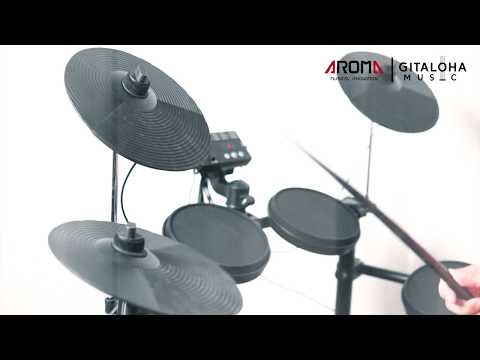 Демонстрация звучания электронной ударной установки Aroma TDX-15S