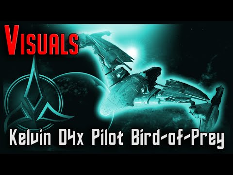 Game Visuals, Legendary Kelvin D4x Pilot Bird-of-Prey – Star Trek Online