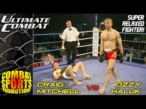 SUPER RELAXED FIGHTER! - Ozzy Haluk vs Craig Mitchell - FULL FIGHT - Ultimate Combat 3