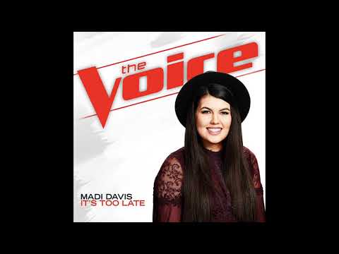 Madi Davis - It's Too Late (Official Audio)