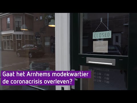 Ondernemers Modekwartier hebben het zwaar door coronacrisis