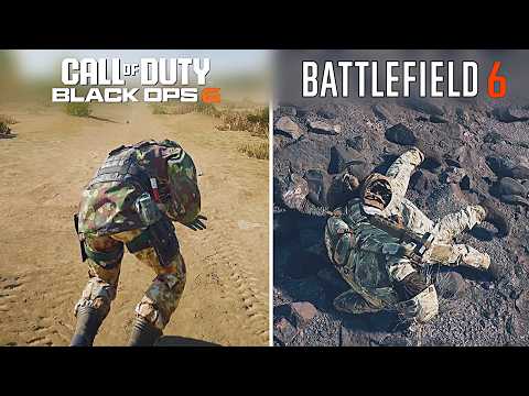 Call of Duty: Black Ops 6 vs Battlefield 6 - Graphic, Physics, Weapons & Details Comparison