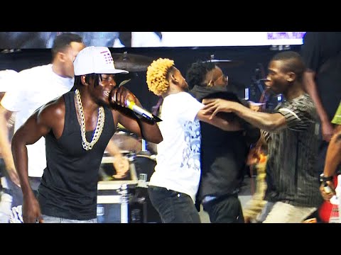 Mc Kats alumbidwa Alien Skin gang ku stage ya Geostedy