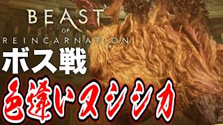 【ボス戦】8192分の1の確率で出現する（嘘）「色違いヌシシカ」初見 BOSS『ビーストオブリンカネーション』ネタバレ注意