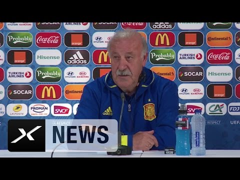 Vicente Del Bosque: "Kroatien eines der besten Teams" | Kroatien - Spanien | EM 2016