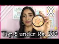 Top 5 Under Rs 200 Skincare Makeup And Haircare Divya Aggarwal