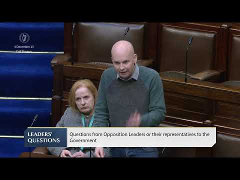 Paul Murphy vs. Simon Harris on Cost of Living Crisis - 04/12/25 [Paul Murphy TD]