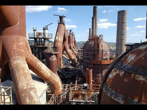 Völklingen Ironworks, Germany. UNESCO World Heritage Site