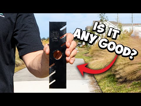 Testing the NEW Oregon Edger Blade
