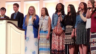 "We Believe" by the Raleigh Christian Academy Proclaimers Ensemble.