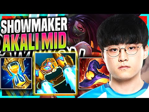 SHOWMAKER THE AKALI GOD WITH NEW ITEMS! - DWG ShowMaker Plays Akali Mid vs Orianna! | Preseason 11
