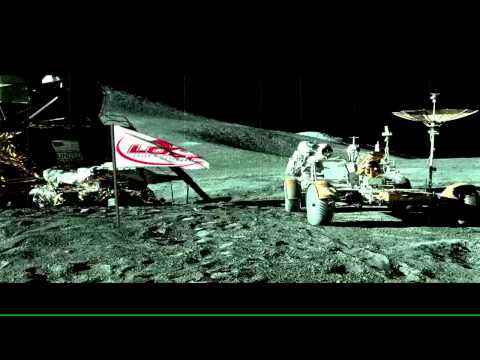 pourquoi le drapeau américain flotte sur la lune