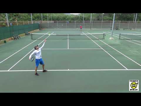 Stefan Pampulov vs. Justin Frattarelli R1 HIGHLIGHTS1 - UTR Flex League Hawaii (Nov) 2020