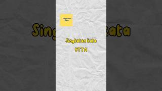 Download lagu Singkatan kata YTTA #singkatan #ytta mp3