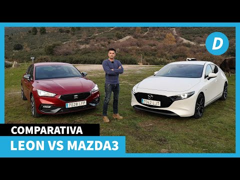 Mazda3 vs SEAT Leon: MUCHOS comprarán uno, POCOS entenderán el otro | Comparativa | Diariomotor