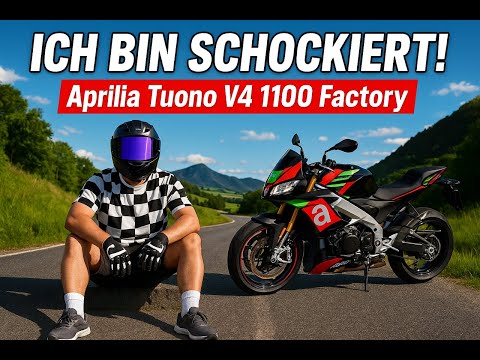I'M SHOCKED! | My first time riding an Aprilia Tuono V4 1100 Factory